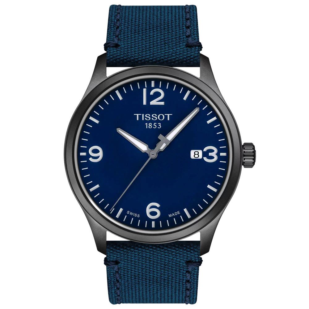 Reloj Tissot Gent XI T1164103704700 Suizo Cristal De Zafiro